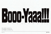 Gosh TM – Soulful Dynamic Typeface, a Sans Serif Font by Type Mania (Thumbnail 4 of 11)