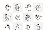 Animated Girls Icons, an Emoji Icon by Prosymbols (Thumbnail 8 of 12)