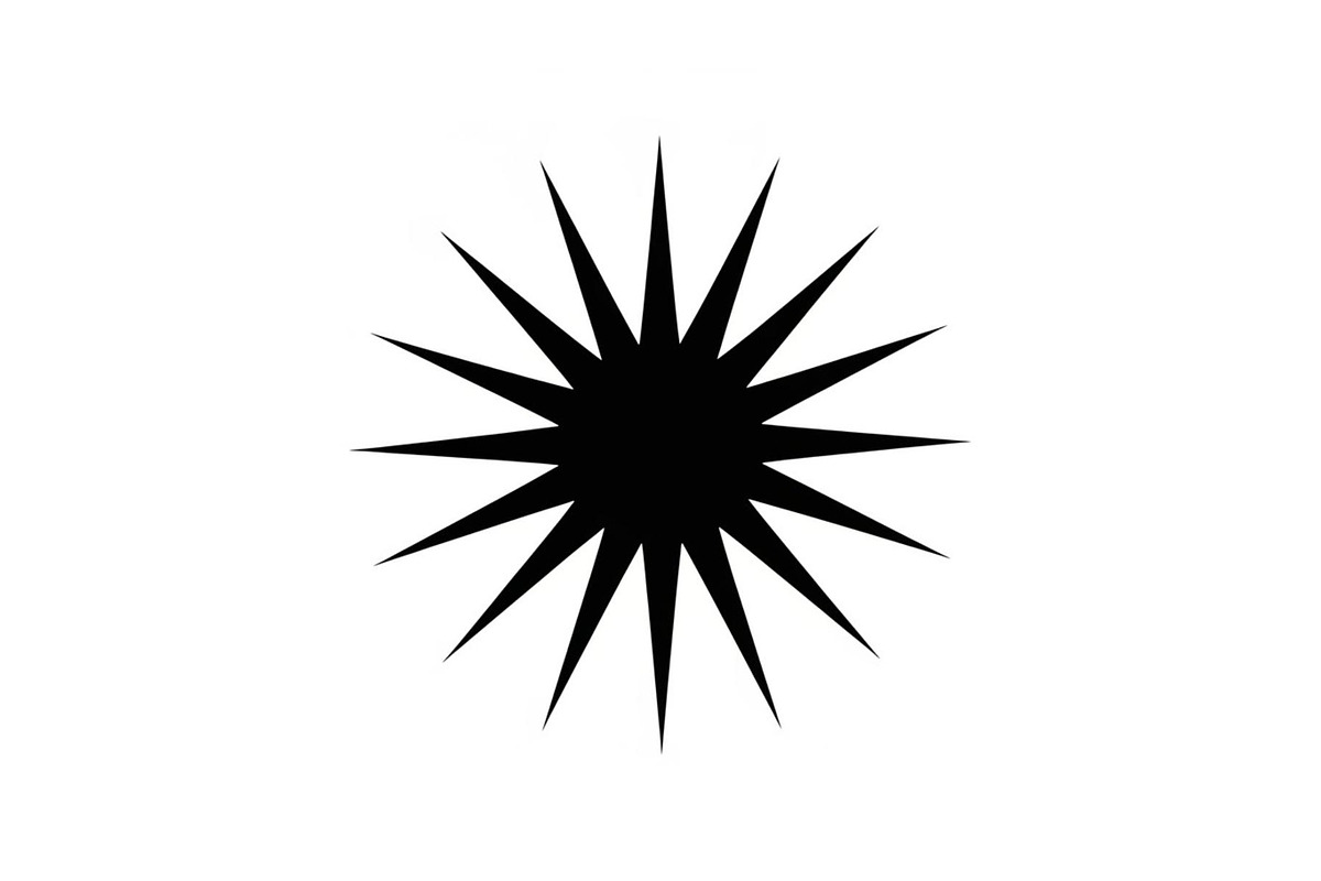 Abstract Sunburst Silhouette Set, a Graphic by hafijul (Photo 6 of 11)