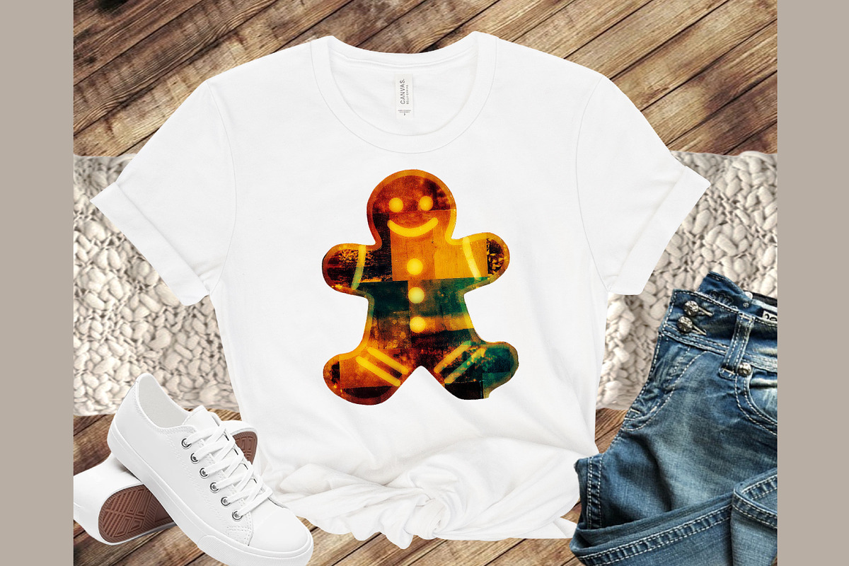 Christmas Gingerbread Man PNG, an Illustration by Sublimation Artist (Photo 3 of 9)