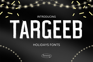 Targeeb Holidays Font