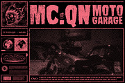 Mc.Queen display font + badge, a Font by Tegh co. (Thumbnail 4 of 16)