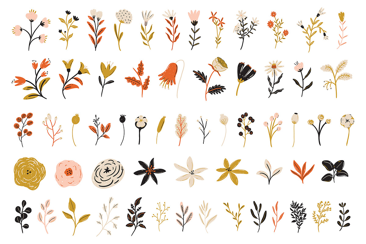 Seasonal Botany BUNDLE, an Object Graphic by Ruslana Lubenets (Photo 62 of 100)