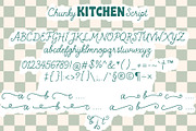 Chunky Kitchen Font Duo, a Handwritten Font by deadlock studio (Thumbnail 10 of 14)