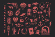 OLD SCHOOL TATTOO FLASH COLLECTION, a Decorative Illustration by Trape Graphic Studio (Thumbnail 3 of 6)