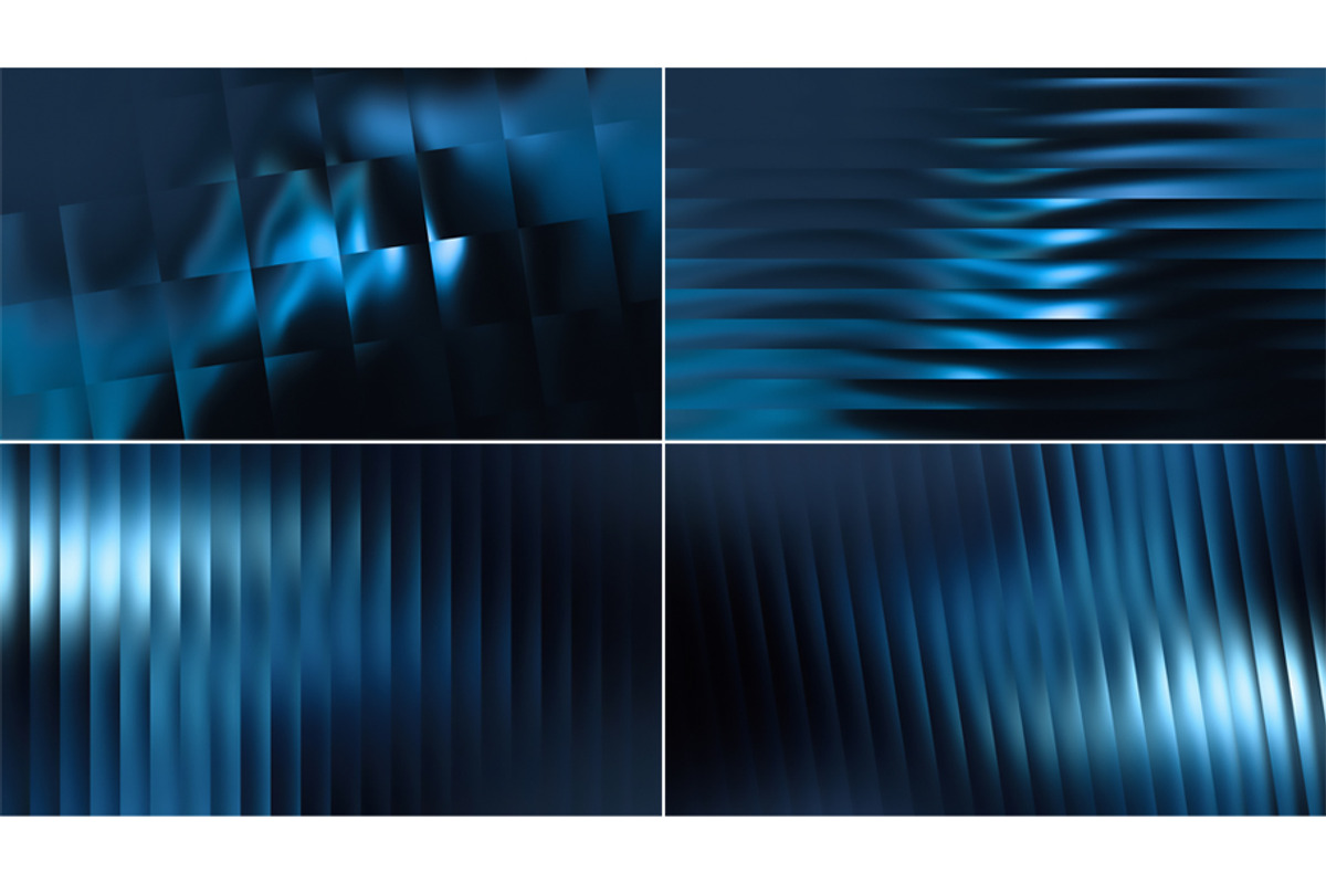Set of Blue Glass Backgrounds, a Background Graphic by BazziBa♥ (Photo 3 of 3)