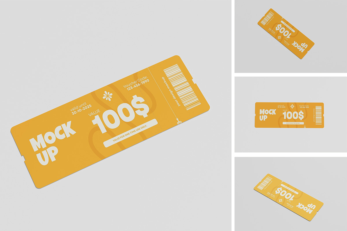 TICKET MOCKUP, a Websites & App Template by kebunmockup (Photo 1 of 5)