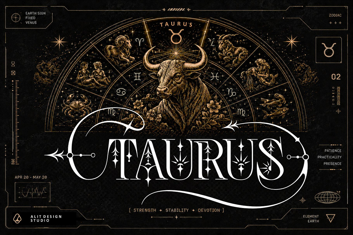 Nebulan Star Typeface, a Sans Serif Font by alit design (Photo 5 of 17)