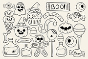 Whimsical Halloween Illustrations, a Seasonal Illustration by Alina Sh (Thumbnail 5 of 8)