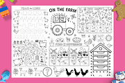 Farm Activity Play Mats, an Education Illustration by Gulnara Sabirova (Thumbnail 8 of 10)