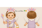 Angel Baby Character – Pastel Costum, a Graphic by Bear and Bean Studio (Thumbnail 5 of 5)