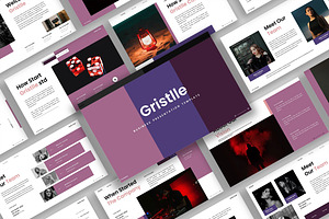 Gristle–Business PowerPoint Template, a Presentation Template by kreatifreya