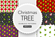 1 Christmas Tree Seamless Patterns, a Pattern Graphic by ToozDesign (Thumbnail 1 of 15)