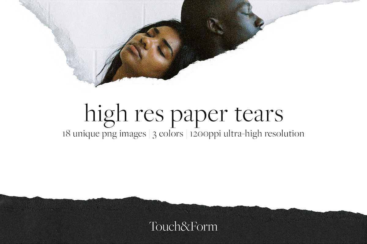 High Resolution Paper Tear Textures, a Texture Graphic by Touch and Form (Photo 1 of 7)