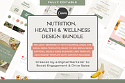 Health & Wellness Design Bundle, a Branding & Logo Template by Gebers Marketing & Design (Thumbnail 1 of 10)