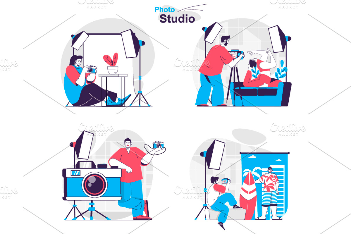 Flat Design Concept Illustrations, a Finance Illustration by alexdndz (Photo 24 of 42)