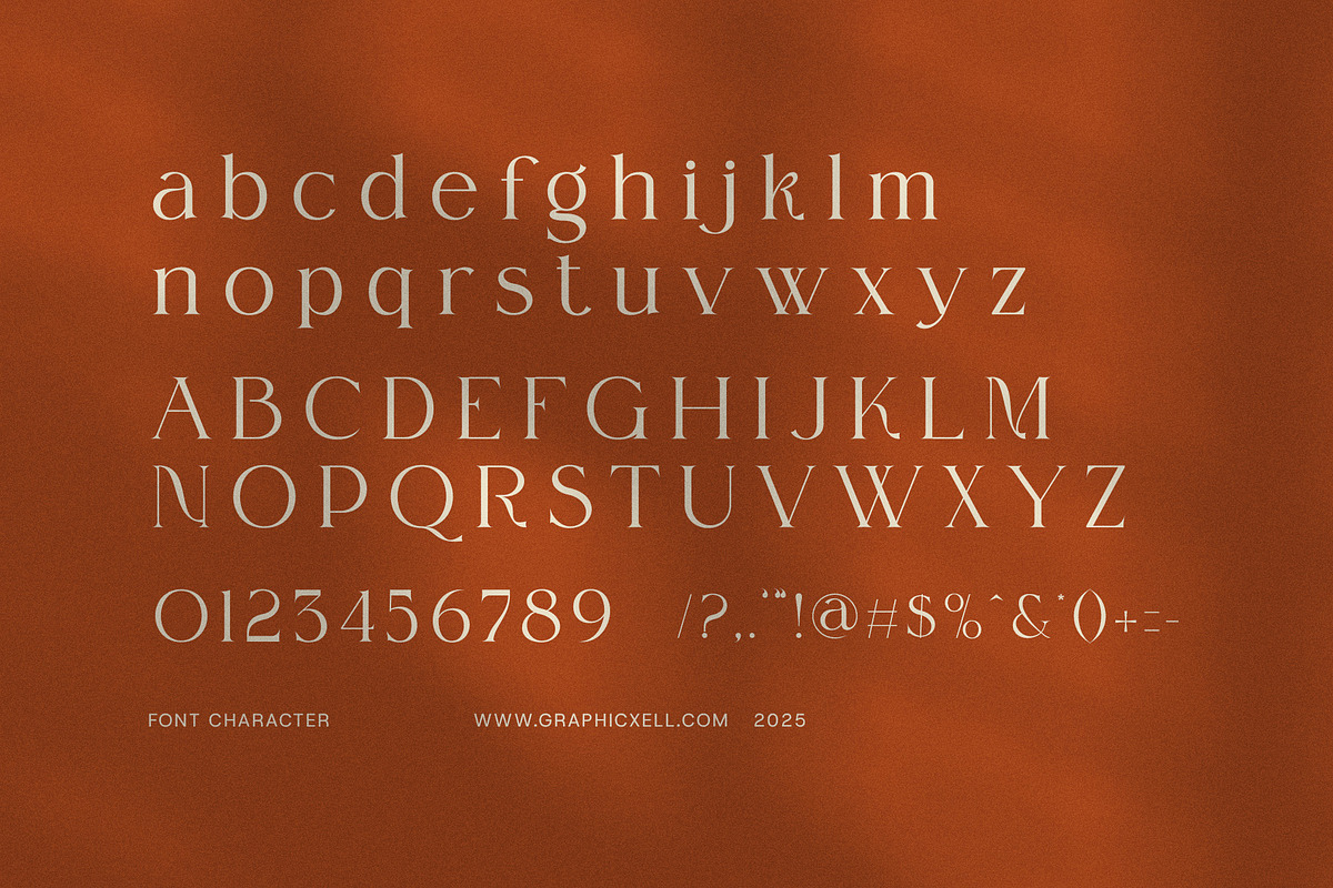 Moglin Modern Serif Font, a Serif Font by Elegant Font (Photo 7 of 8)