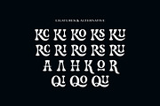 Caupako Font, a Serif Font by trustha (Thumbnail 11 of 15)