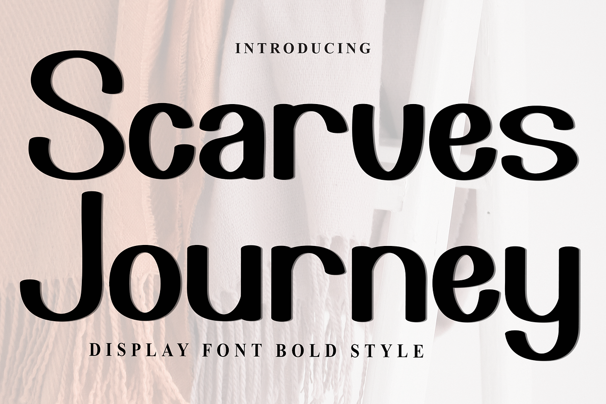 Scarves Journey, a Script Font by InermediaSTUDIO (Photo 1 of 8)