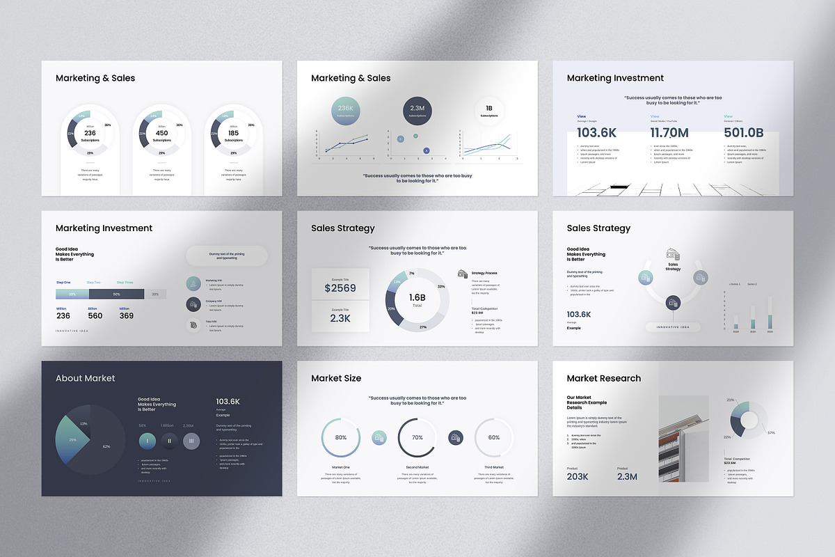 Business Plan Presentation, a Presentation Template by GoldenPixelStudio (Photo 18 of 29)