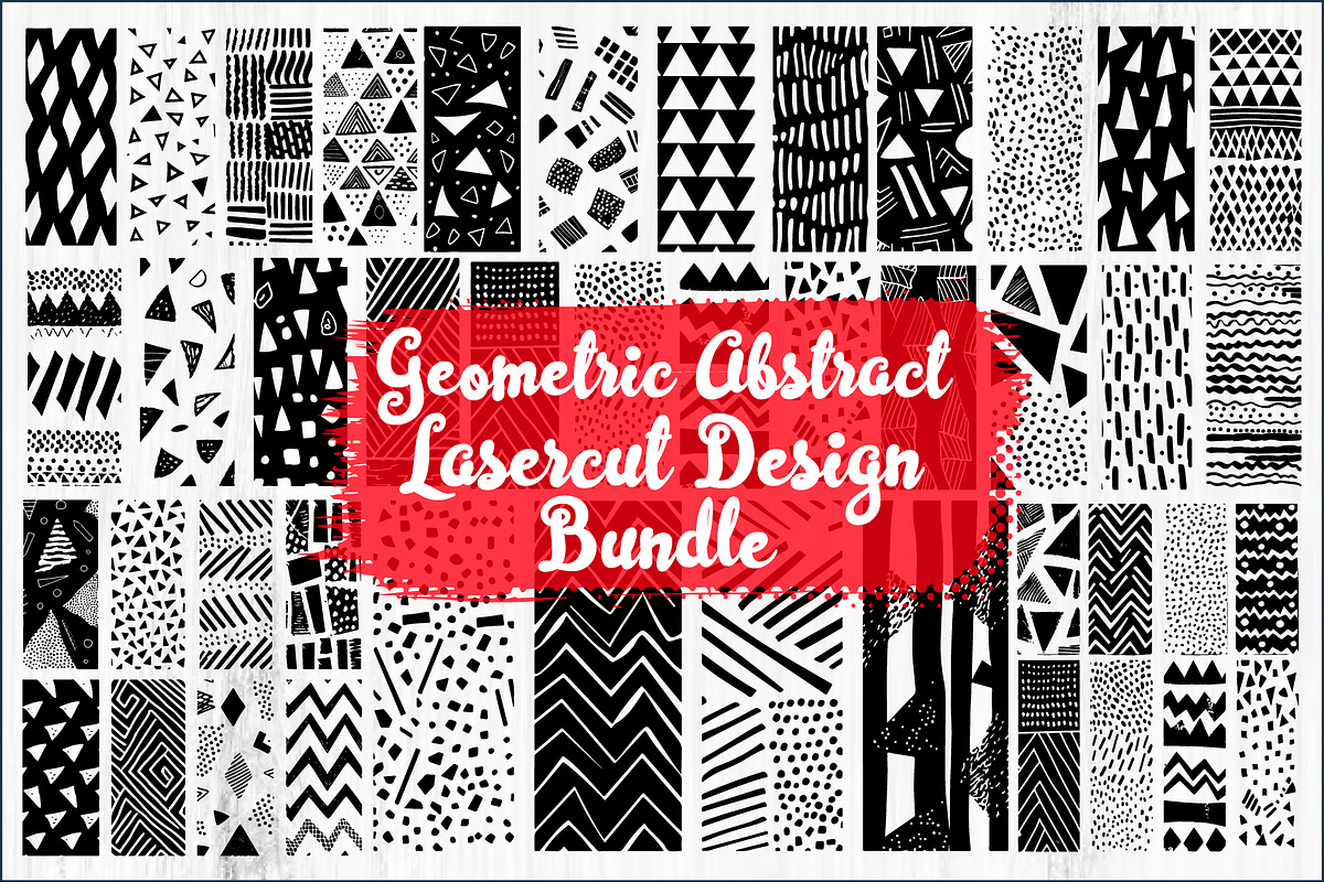 Geometric Abstract Laser Cut Pattern, a Graphic by BIPLOB EXPERT (Photo 1 of 11)