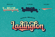 Ladington, a Script Font by GloowStudio (Thumbnail 3 of 14)