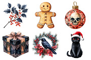 Gothic Christmas Sublimation Bundle, an Illustration by Daily.Designs (Thumbnail 5 of 5)