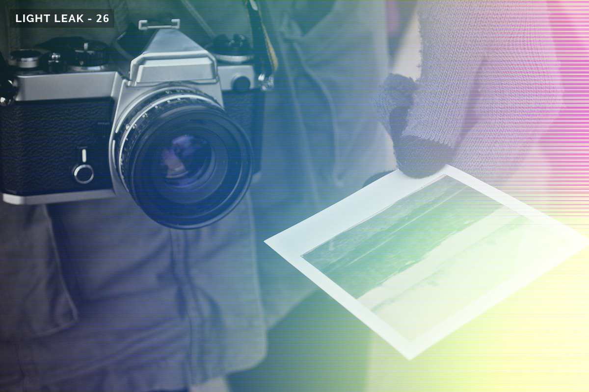Light Leaks - Photo Overlays, an Action Add-On by Nostal Studio (Photo 4 of 9)