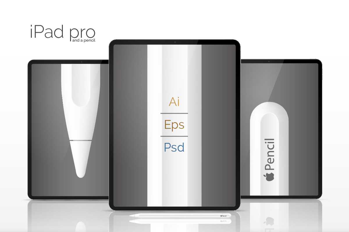 NEW Apple iPad Pro mock up! (PSD+AI), an iPhone Mockup by voin_Sveta (Photo 1 of 12)