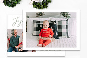 Photoshop Christmas Card Template, a Card Template by Sweet Little Muse (Thumbnail 3 of 3)