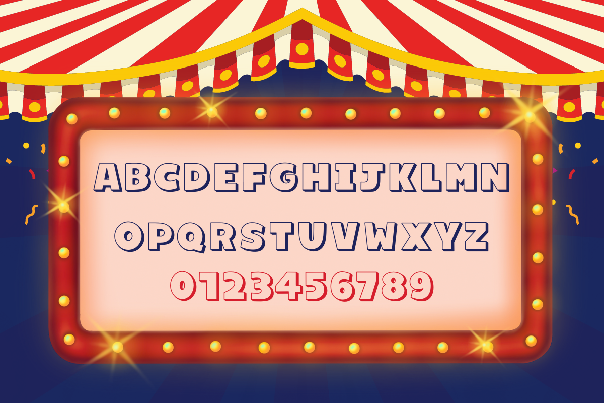 Starlight Y2K Display Font + Bonus, a Sans Serif Font by Babymimiart (Photo 19 of 19)