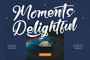 Hunter Shark Bold Calligraphy Font, a Script Font by stylishtype.co (Thumbnail 12 of 20)