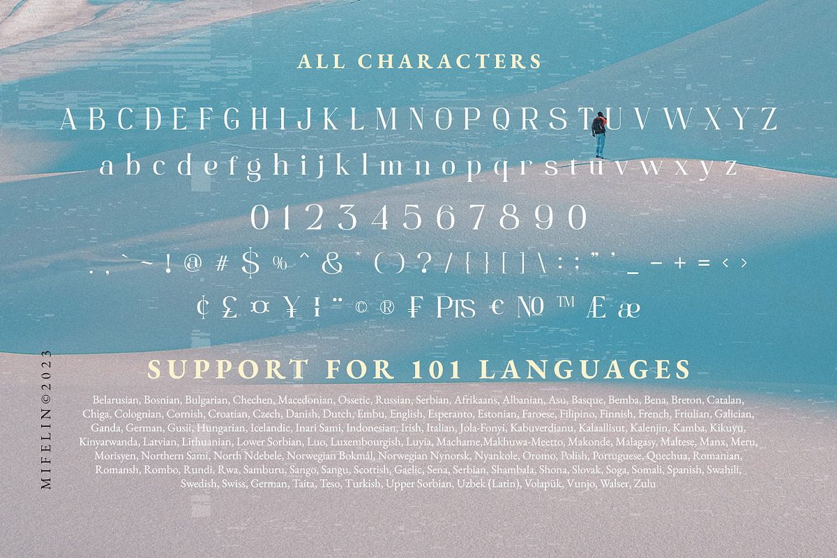 Mifelin, a Serif Font by Nathatype (Photo 8 of 10)