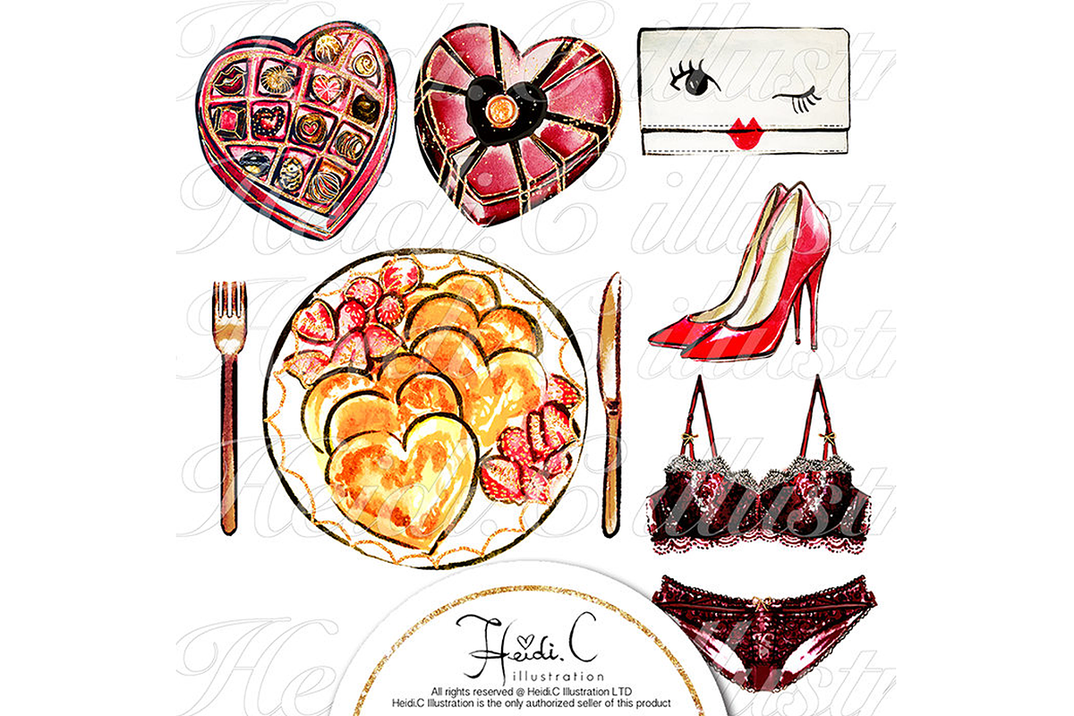Love Is In The Air, an Illustration by HeidiCIllustration (Photo 4 of 5)
