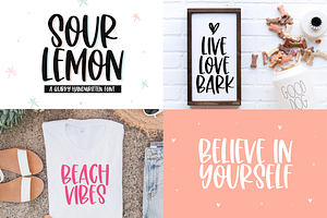 Spring Handwritten Font Bundle