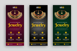 Jewelry rack card or dl flyer Design, a Flyer Template by nandinigraphics