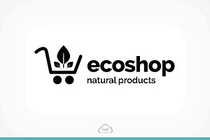 Eco Shop Logo Template