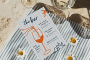 Drawn Baby Shower Menu Kit, a Print Template by Scott Wilson (Thumbnail 1 of 3)