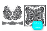 314 PAISLEY DESIGN, a Pattern Graphic by karakotsya (Thumbnail 19 of 33)