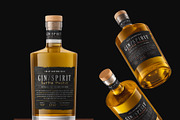 Gin/Spirit Bottle Mockup, a Product Mockup by HexenDesigns (Thumbnail 2 of 14)