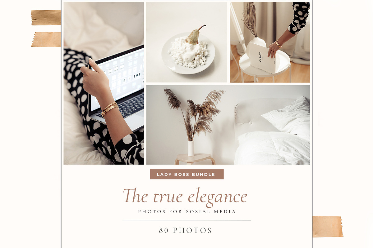 LADY BOSS. MEGA BUNDLE!, a Social Media Template by OntheMoon (Photo 13 of 16)