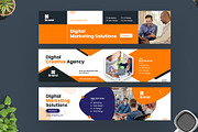 Digital Marketing LinkedIn Banner, a Social Media Template by Pixelpick (Thumbnail 4 of 4)