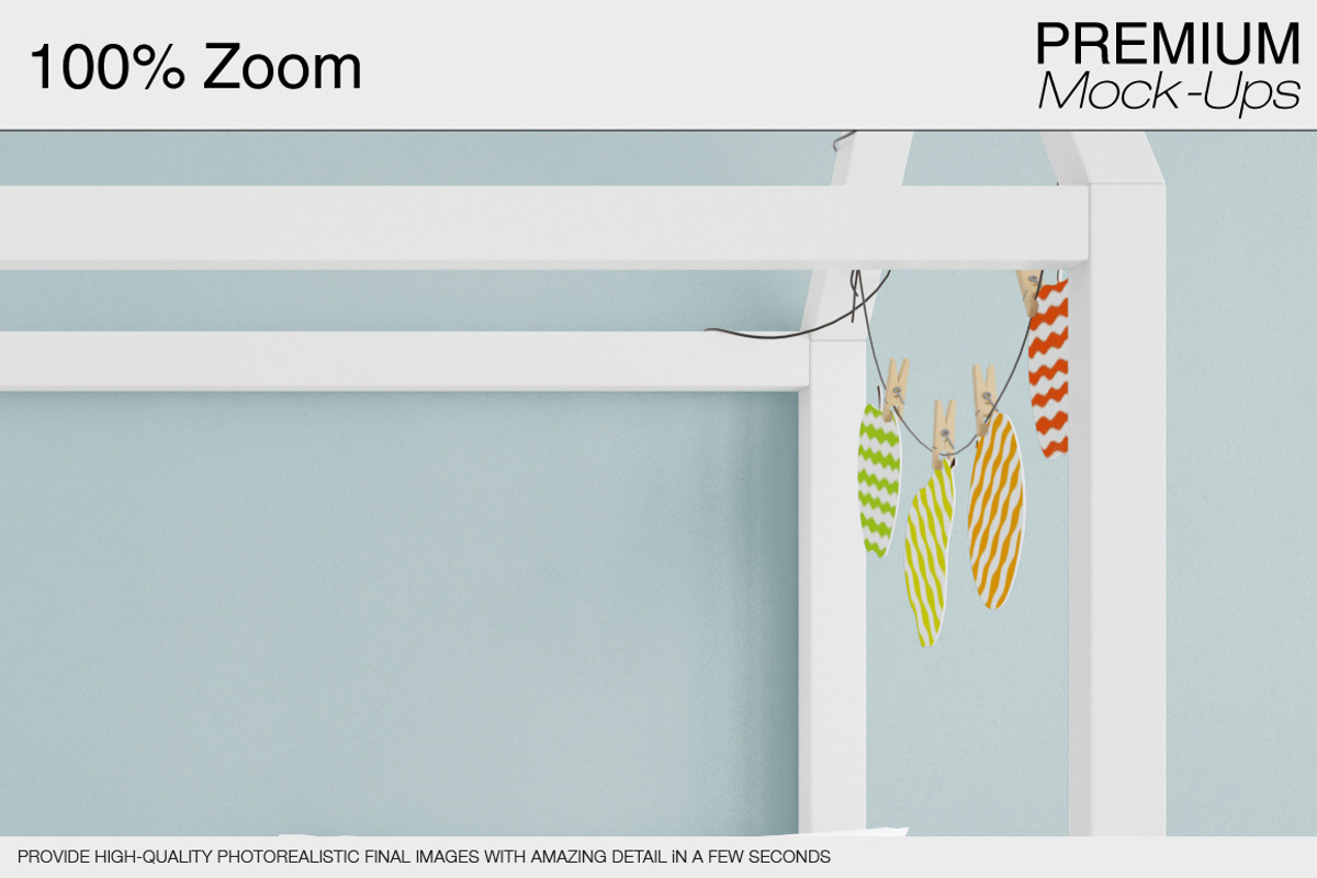 Kids Room and Bedding Mockups, a Product Mockup by mock-ups (Photo 14 of 16)