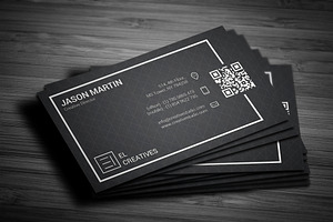 Corporate Simple Business Card, a Business Card Template by bouncy