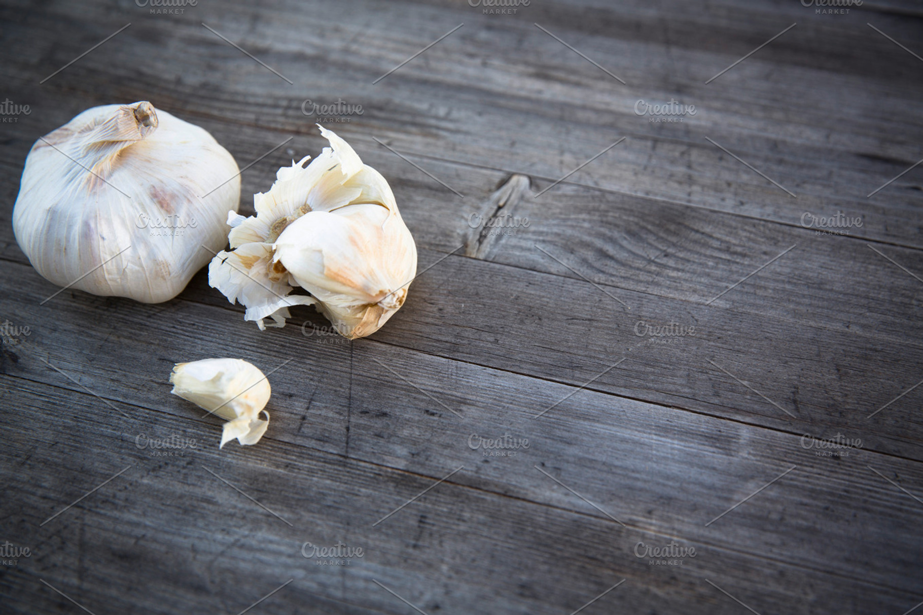 Garlic Stock Photo
