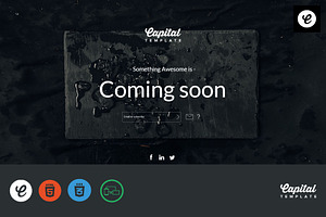 Sable - Coming Soon Template