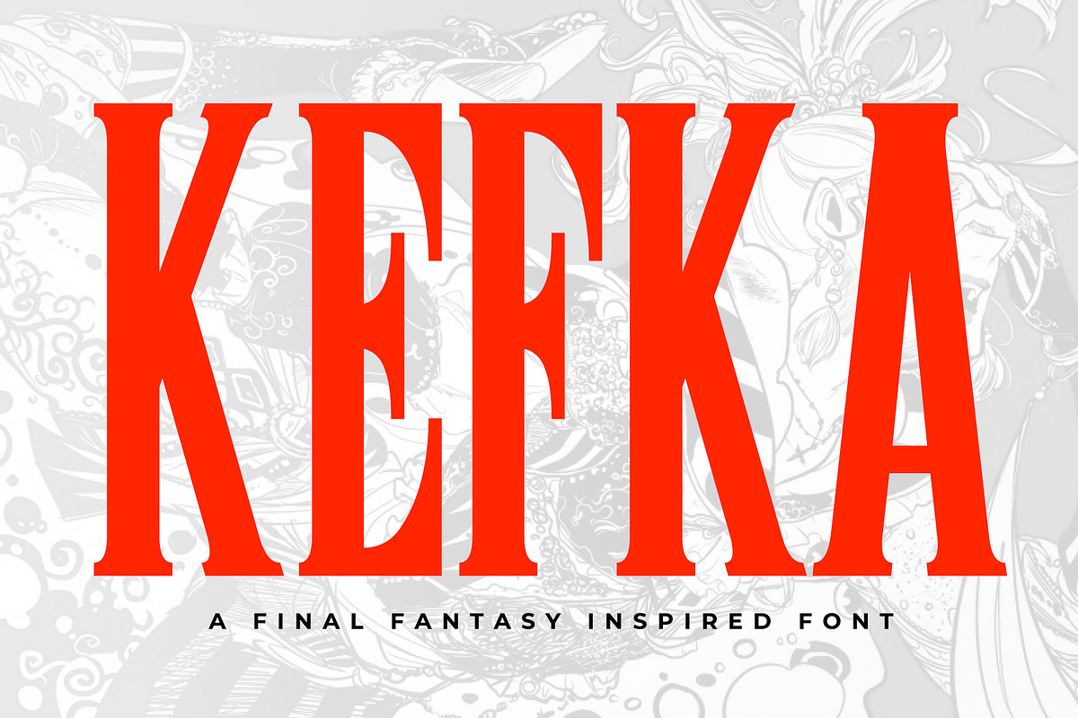 KEFKA, a Serif Font by Loudoun Design Co. (Photo 1 of 5)