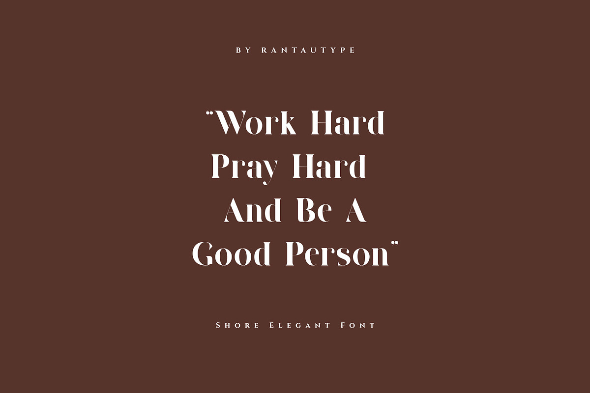 Sorhe - Elegant Serif Font, a Serif Font by RantautypeStudio (Photo 3 of 17)
