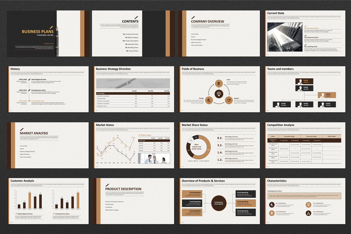 Pen PPT Strategy, a Presentation Template by GoodPello