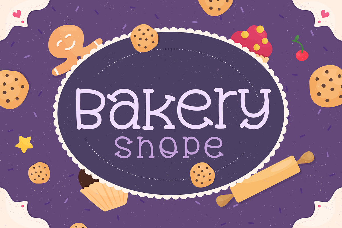 Fox Cookie Font, a Slab Serif Font by Fox7 By Rattana (Photo 2 of 8)